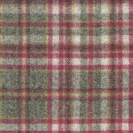 Harrogate Plaid Fuchsia Grey Fabric by Art Of The Loom