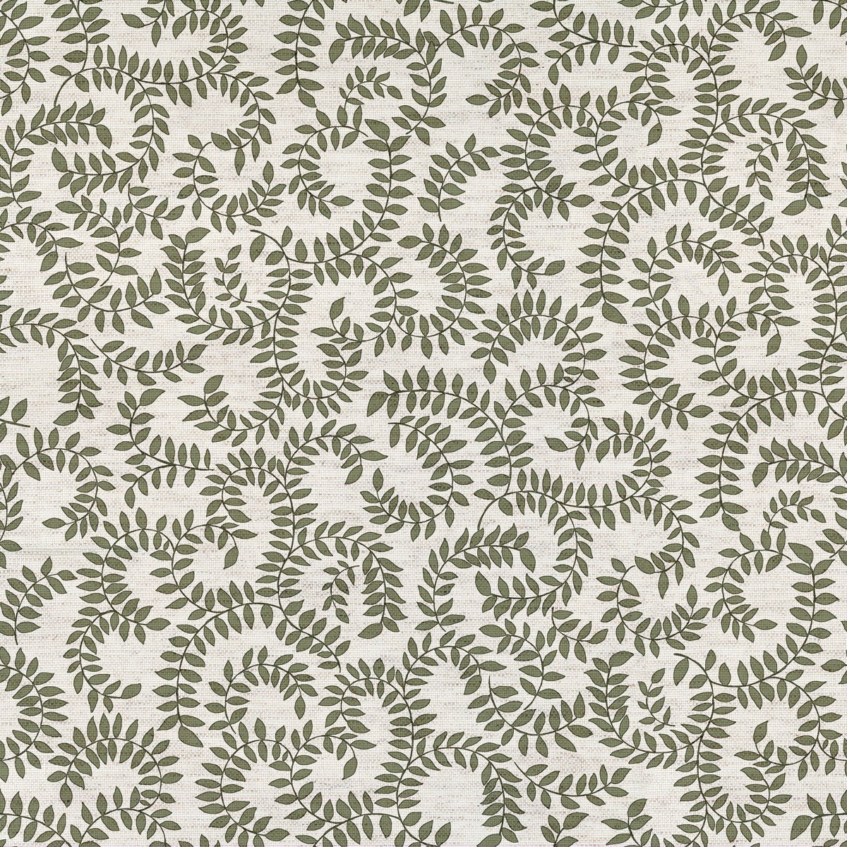 Leaf Scroll Forest Fabric by Art Of The Loom