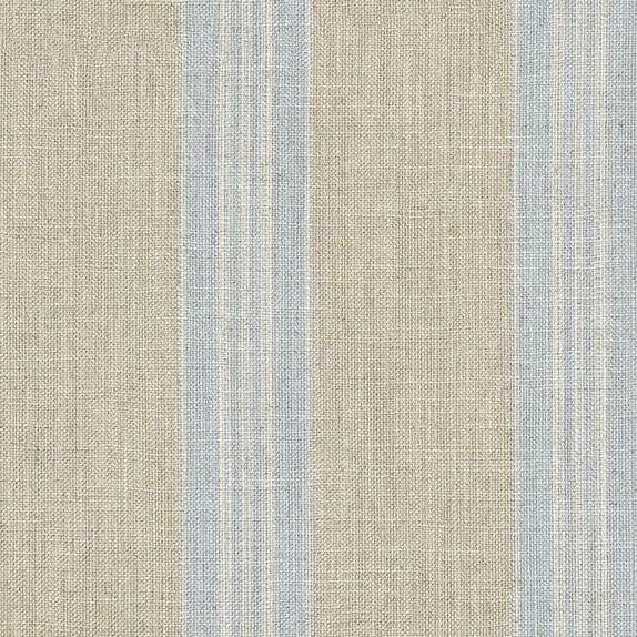 Leagram Stripe Sky Fabric by Art Of The Loom