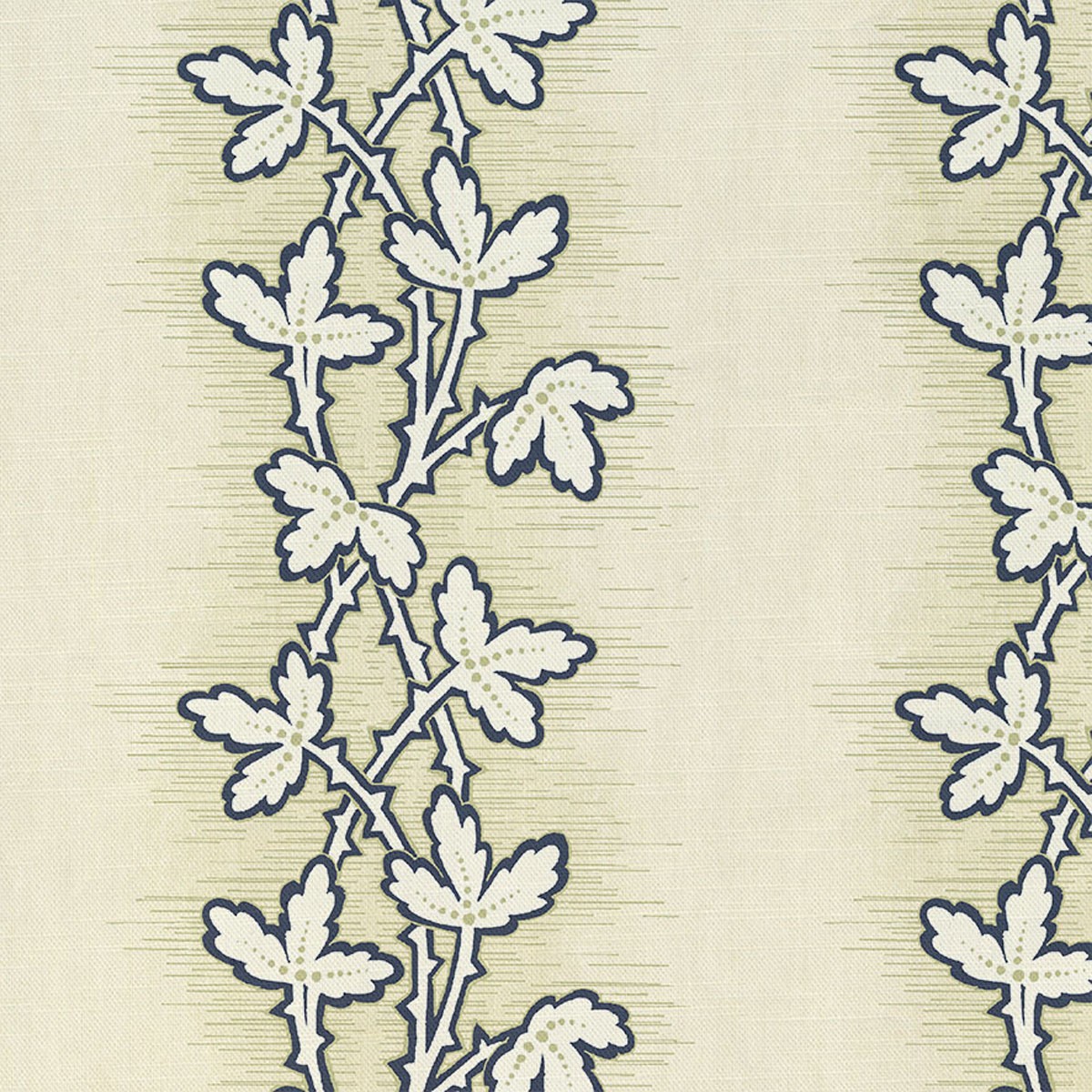 Lunds Leaf Denim 2 Fabric by Art Of The Loom