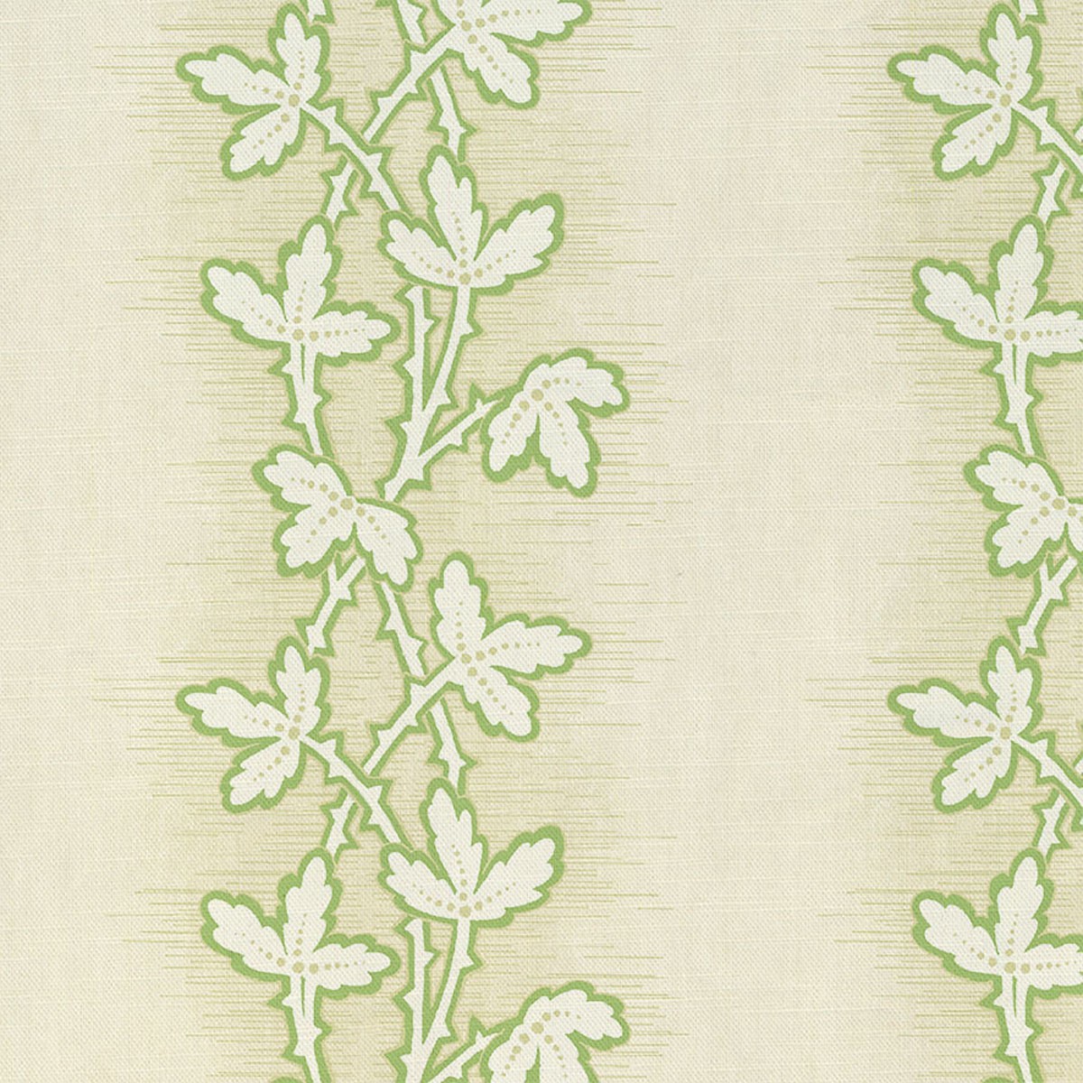 Lunds Leaf Summer Green 2 Fabric by Art Of The Loom