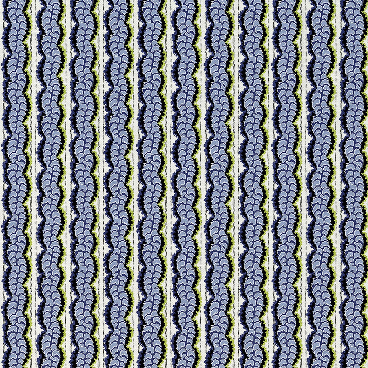 Pressed Fern Chambray Fabric by Art Of The Loom