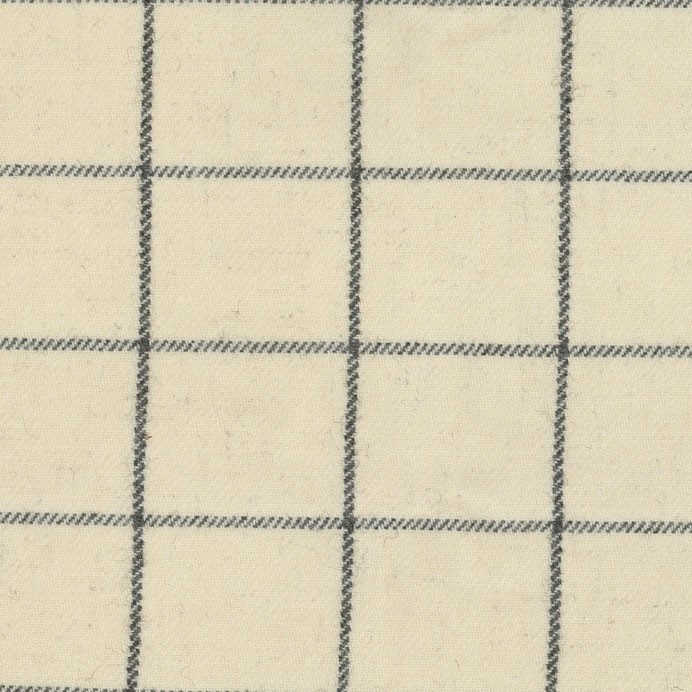 Siegfried Check Ivory Fabric by Art Of The Loom