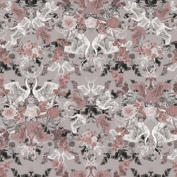 Swansong Ballerina Fabric by Utopia