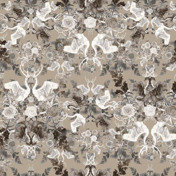 Swansong Taffeta Fabric by Utopia