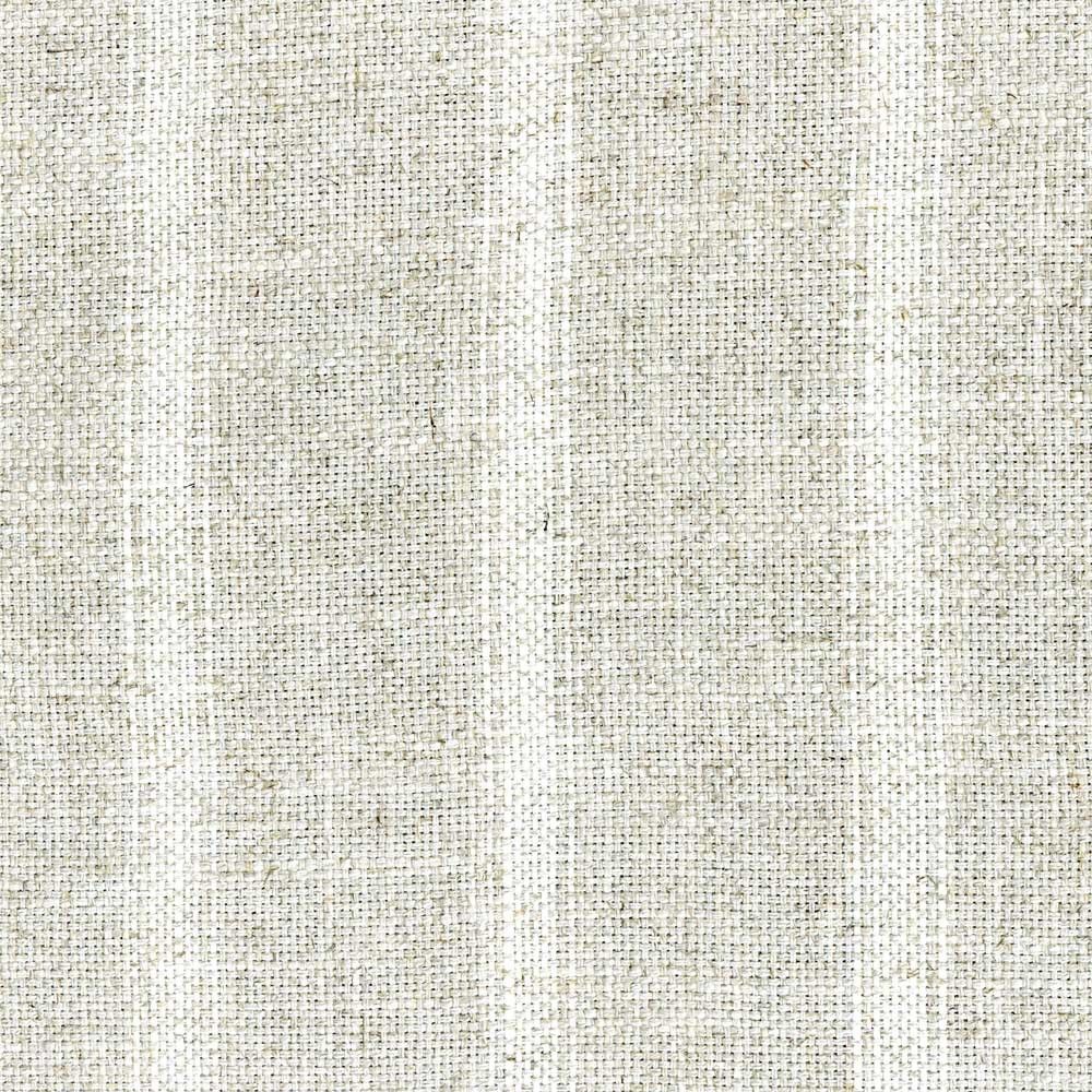 Forfar Stripe Ivory Fabric by Ian Mankin