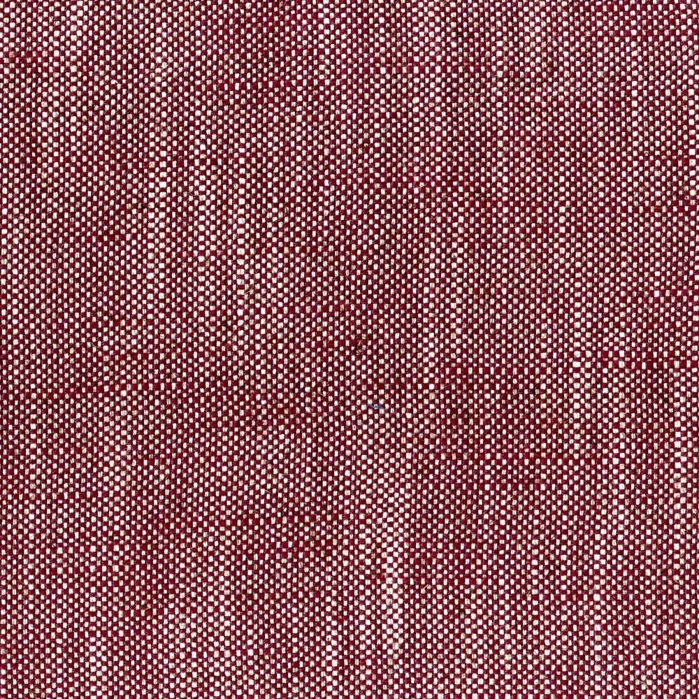 Newbury Garnet Fabric by Ian Mankin