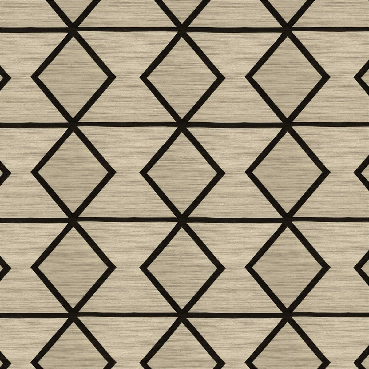 Pivot Taupe/ Onyx Fabric by Scion