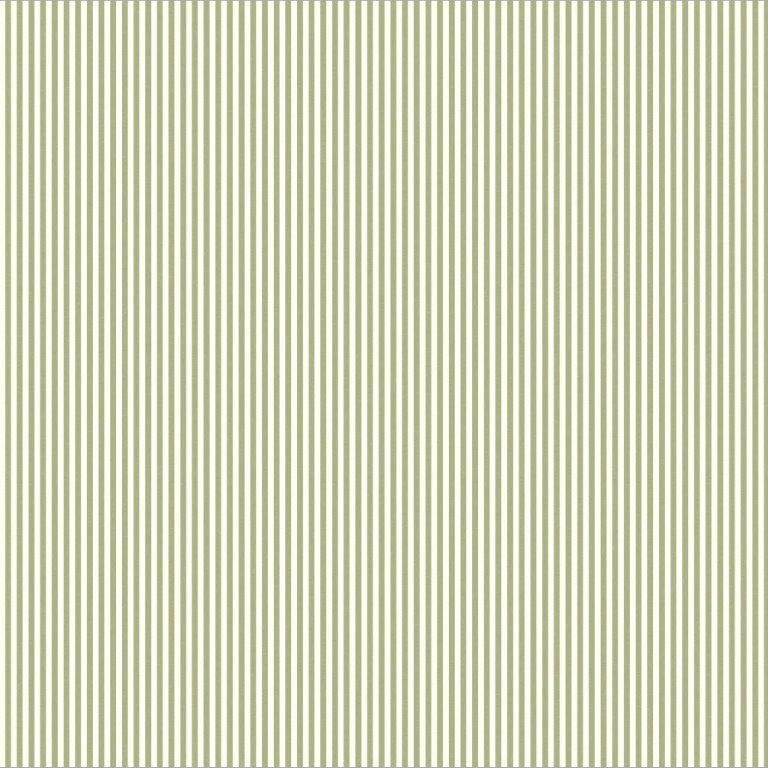 Tiny Ticking Stripe Olive Fabric by Edinburgh Weavers