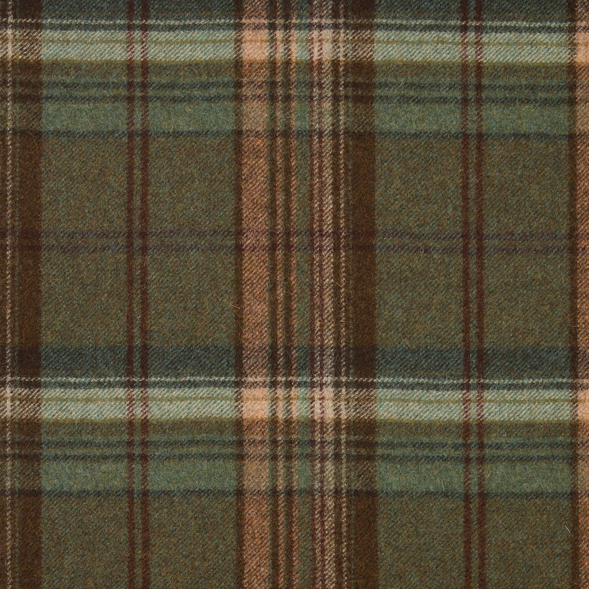 Holmes Evergreen Fabric by Abraham Moon