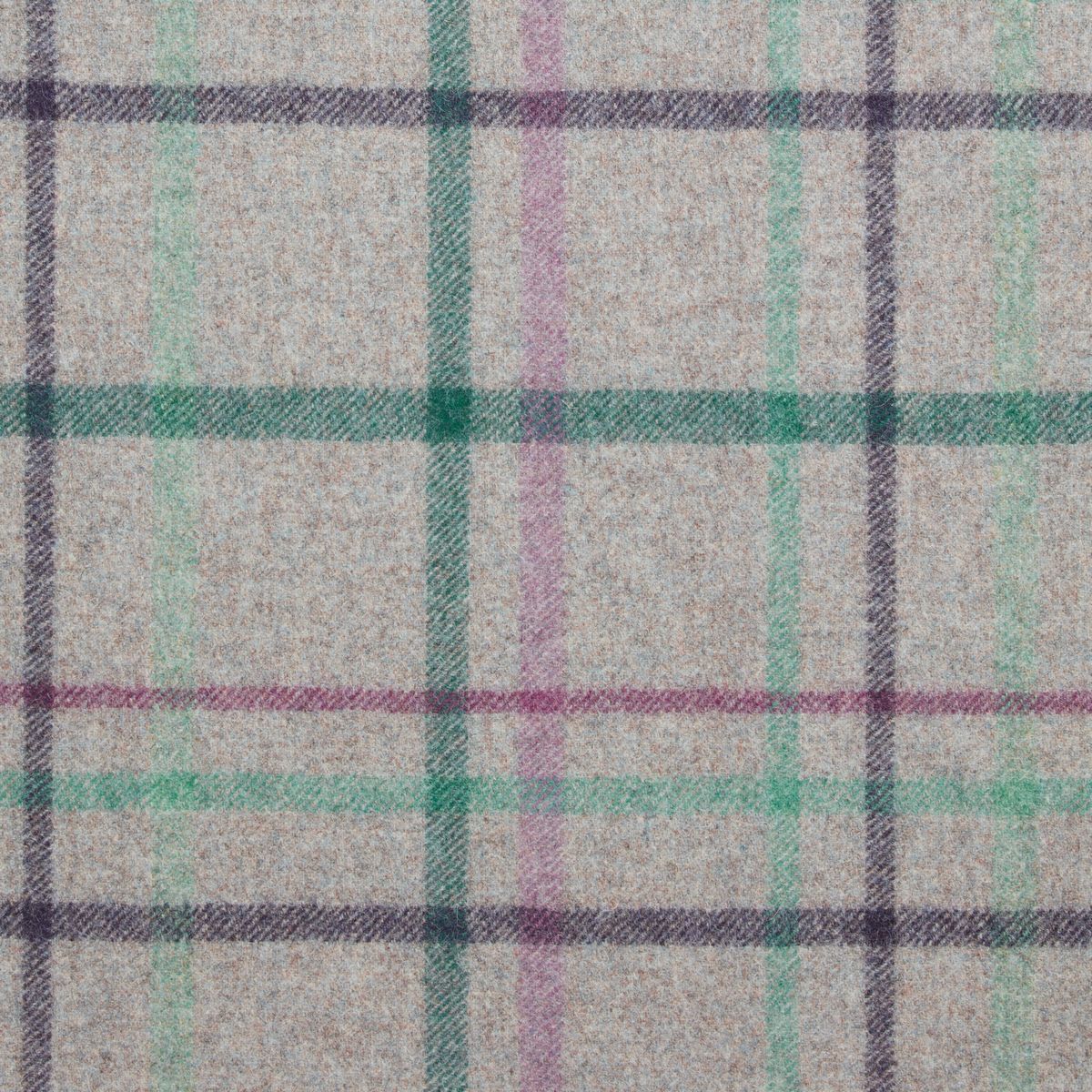 Multicheck Heather Fabric by Abraham Moon