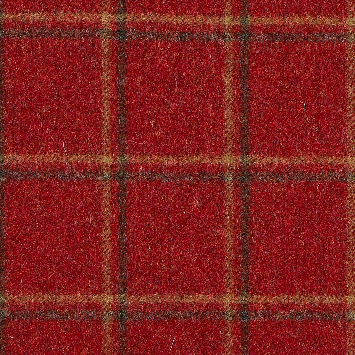 St Andrew Claret Fabric by Abraham Moon