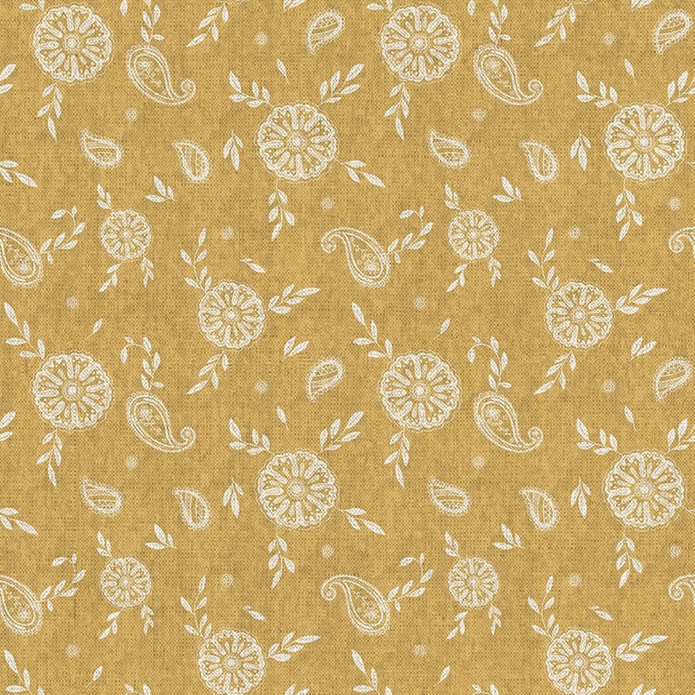 Chennai Ochre Fabric by Chatham Glyn