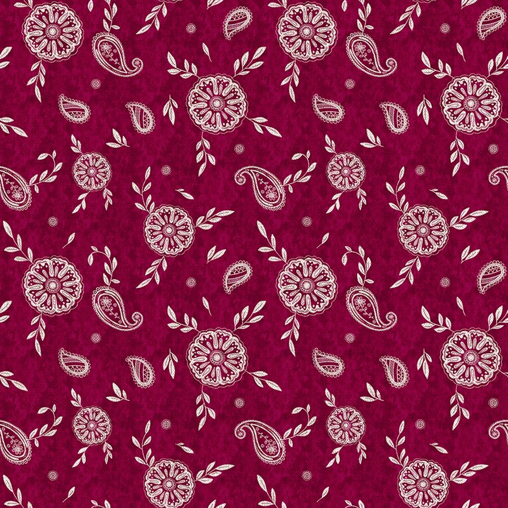 Chennai Ruby Fabric by Chatham Glyn