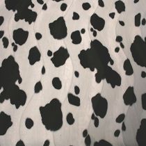 Wild Black Cow Fabric by Today Interiors