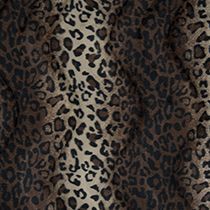 Wild Brown Leopard Fabric by Today Interiors