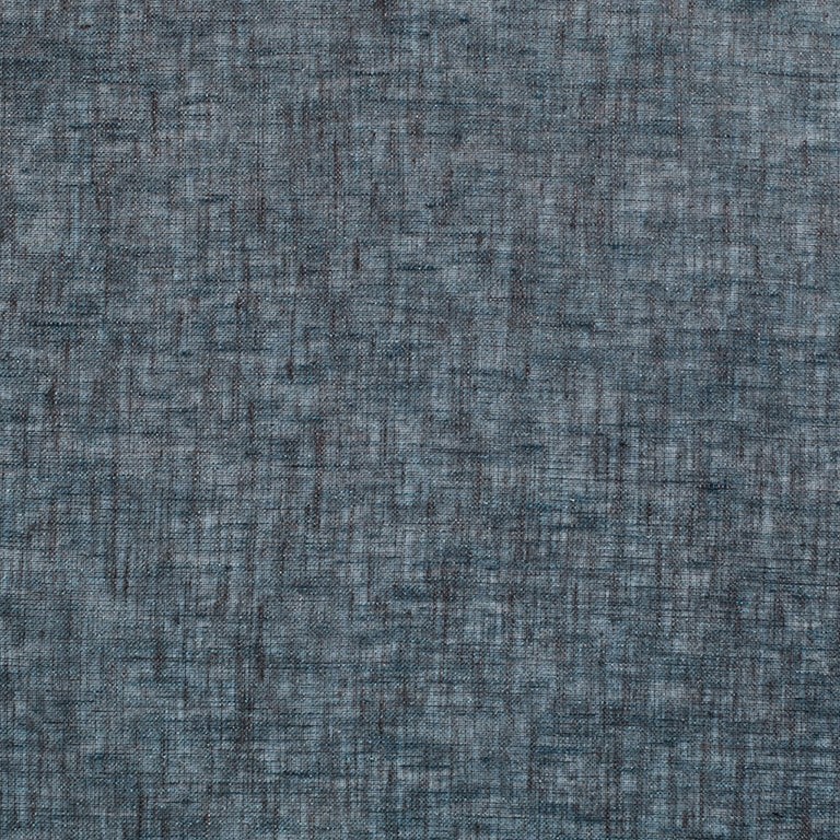 Burnished Linen Midnight Fabric by de Le Cuona