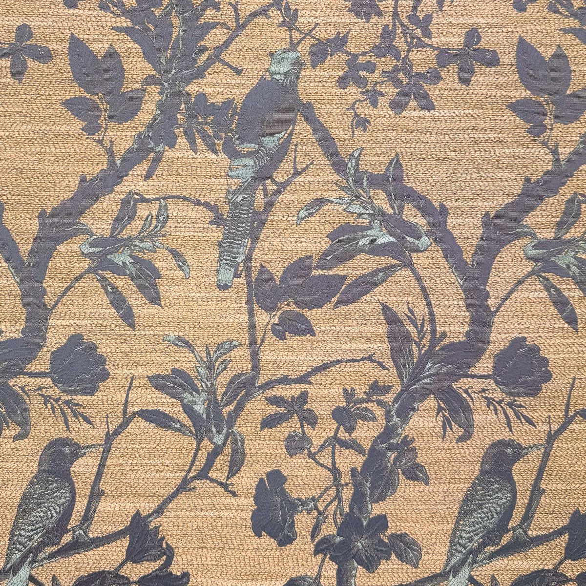 Tiki Cobalt Fabric by Chatham Glyn