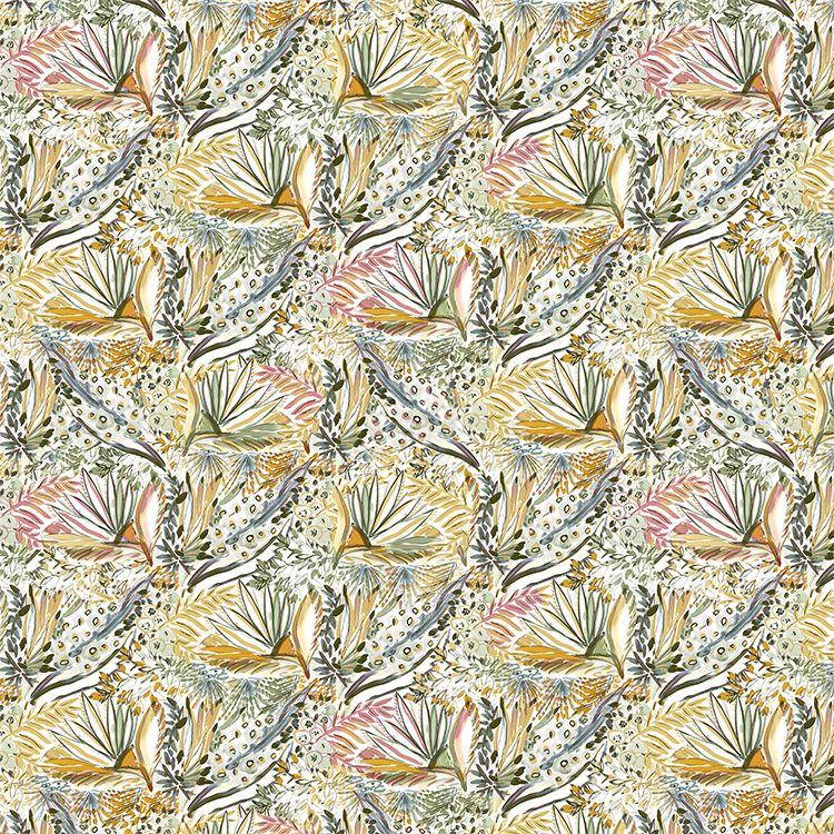 Orchard Almond Fabric by Fibre Naturelle