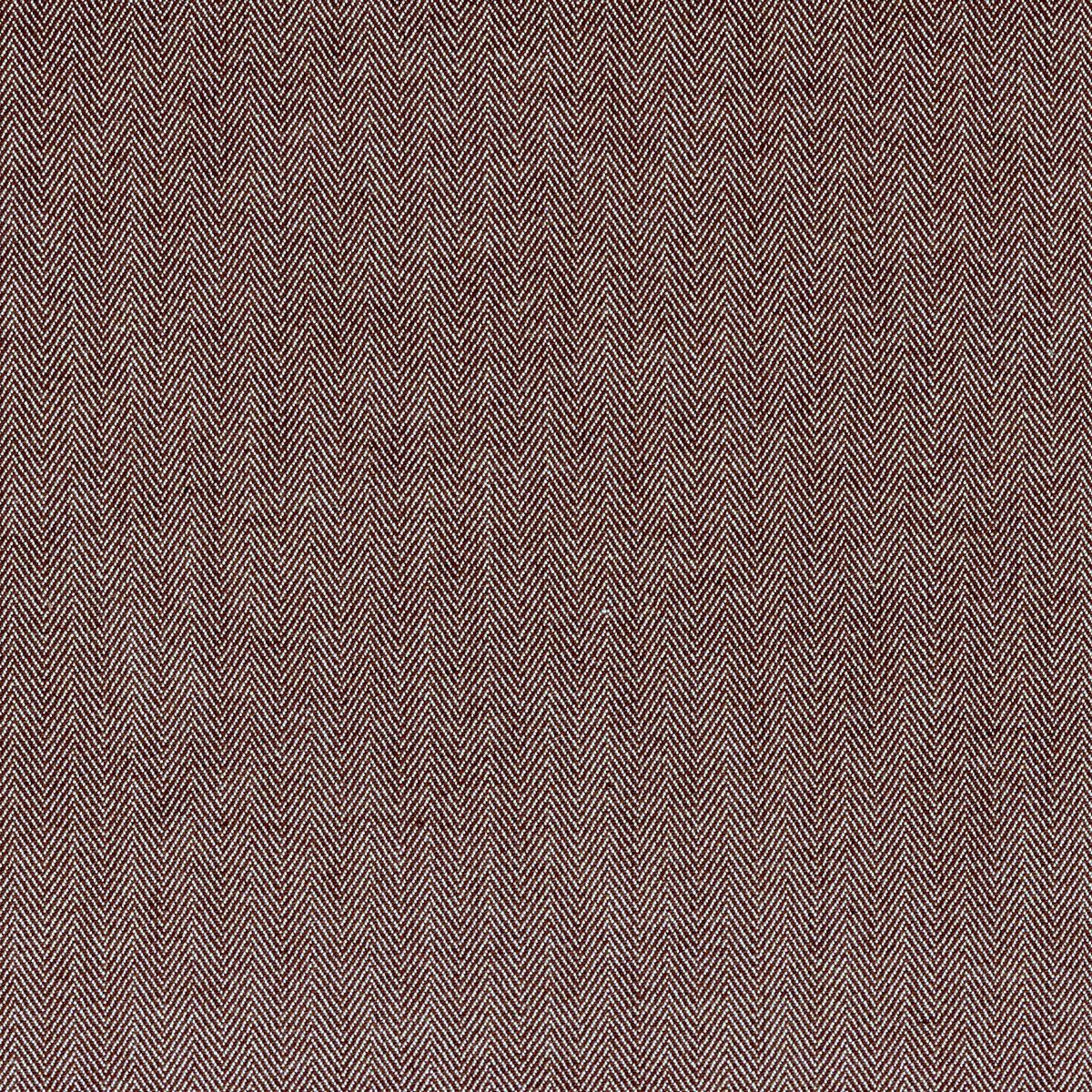 Fresco Herringbone Brown Fabric by Ian Mankin