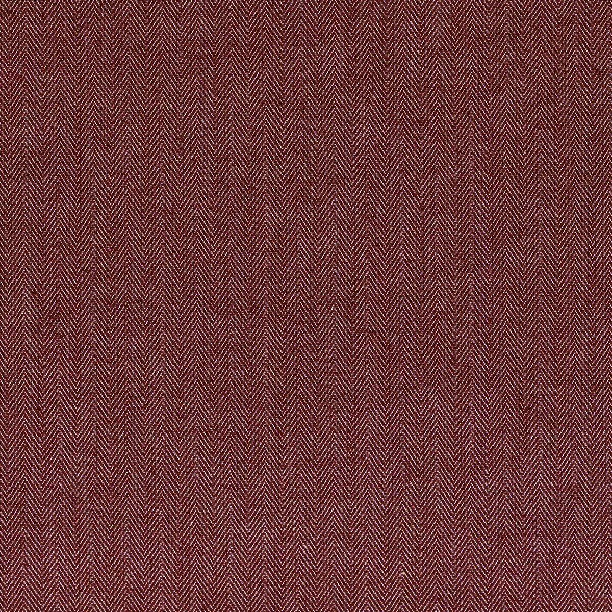 Fresco Herringbone Claret Fabric by Ian Mankin