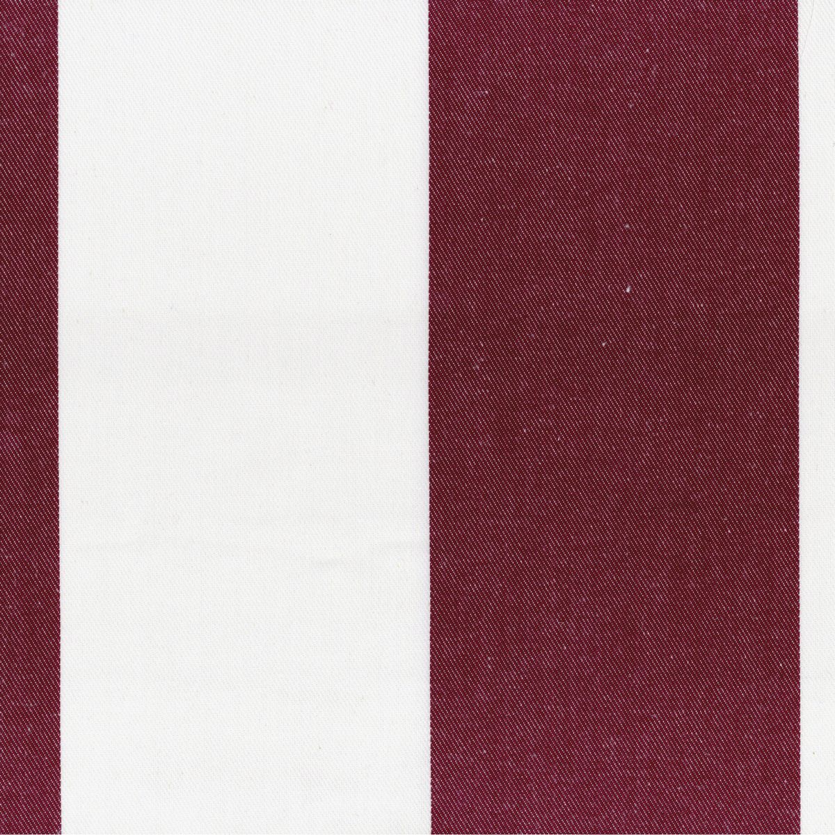 Studio Stripe Claret Fabric by Ian Mankin