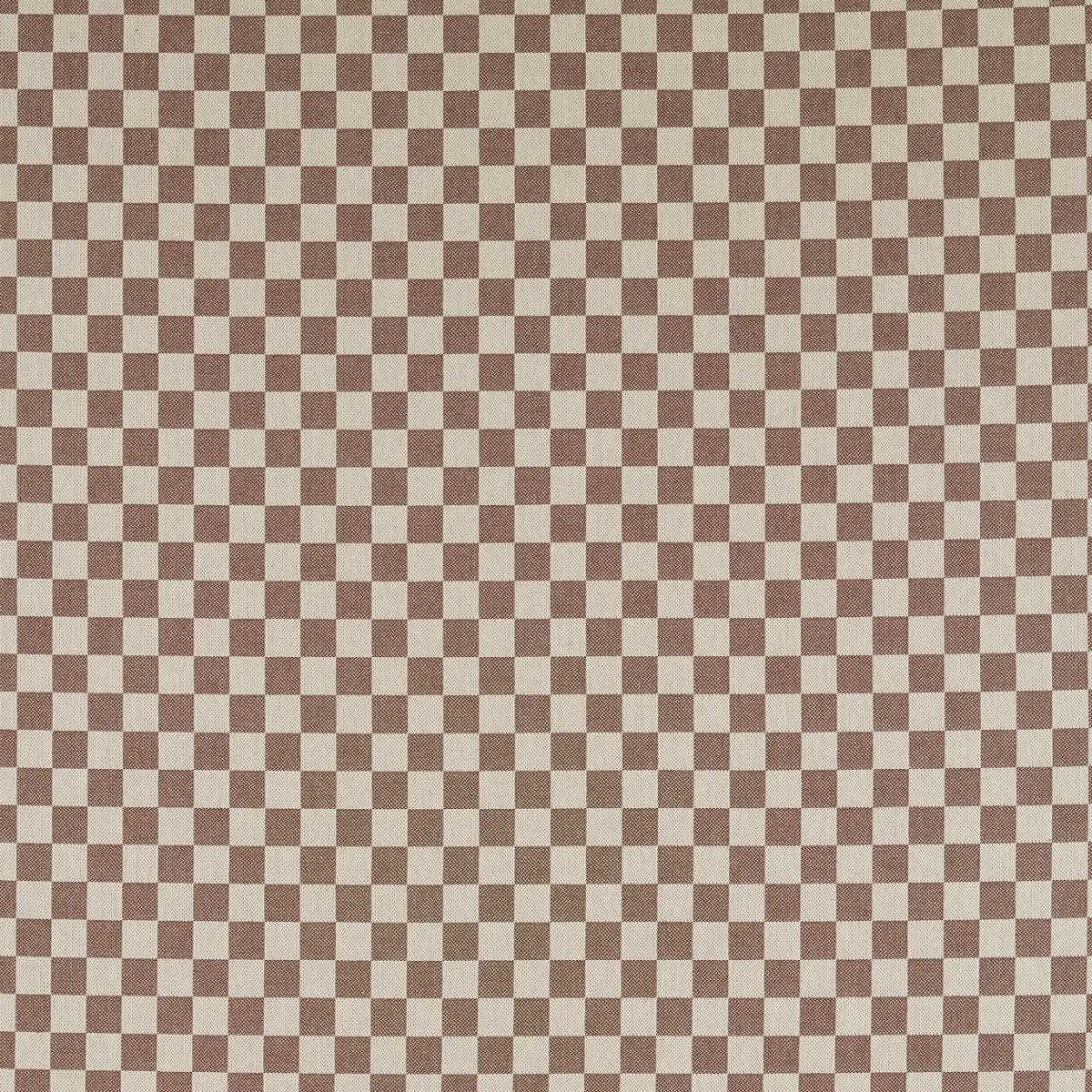 Blenets Check Mini Chocolate Fabric by Harlequin