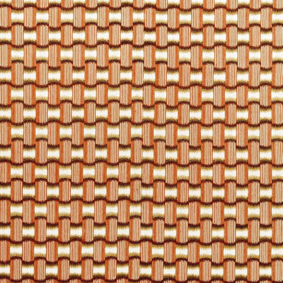 Ikigai Terracotta Fabric by Harlequin