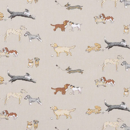 Doggy Daycare Fabric by Sophie Allport