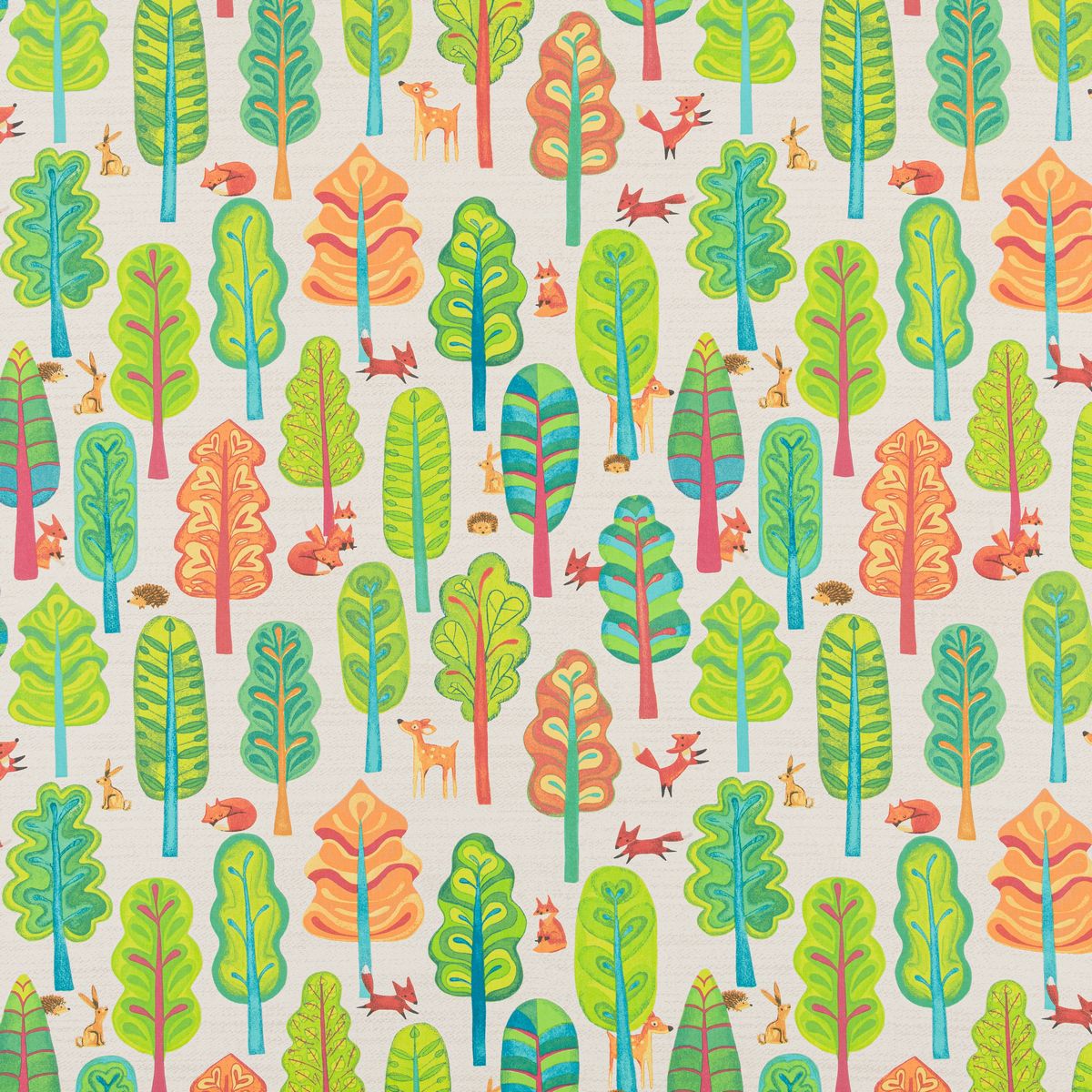 Funky Forest Multi Fabric by Fryetts