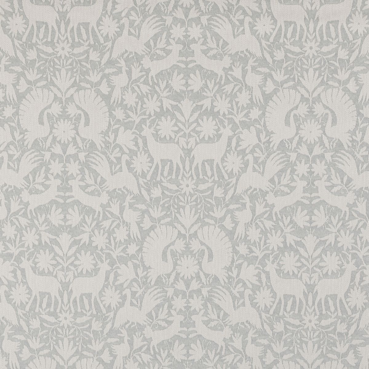 Scandi Wildlife Seafoam Fabric by Porter & Stone