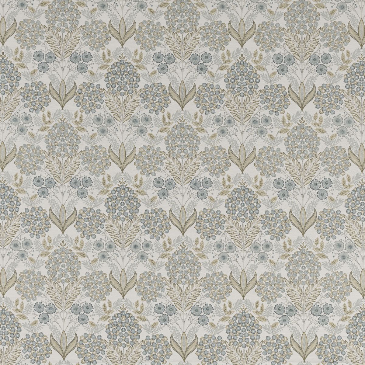 Wilmington Dove Blue Fabric by Porter & Stone