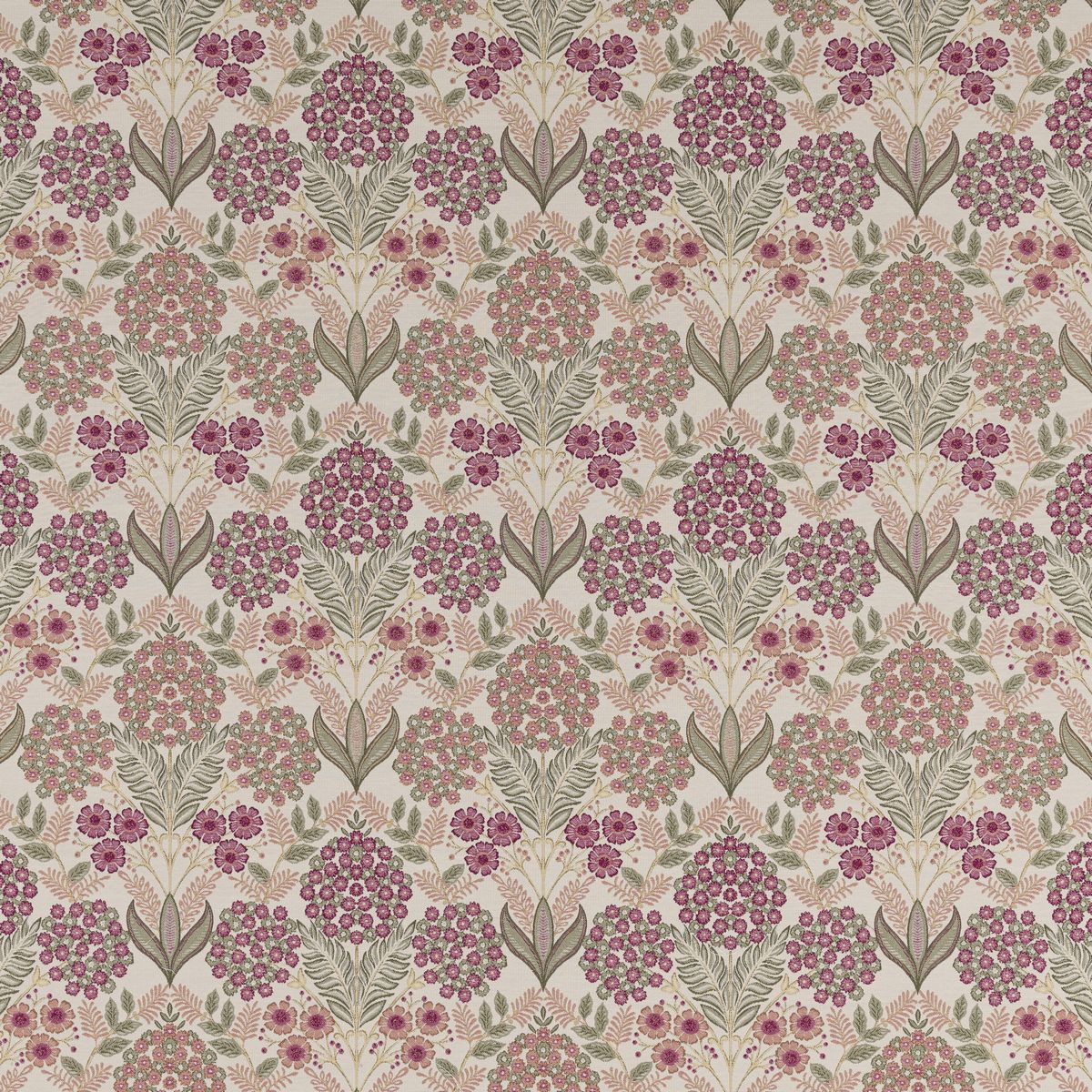 Wilmington Raspberry Fabric by Porter & Stone