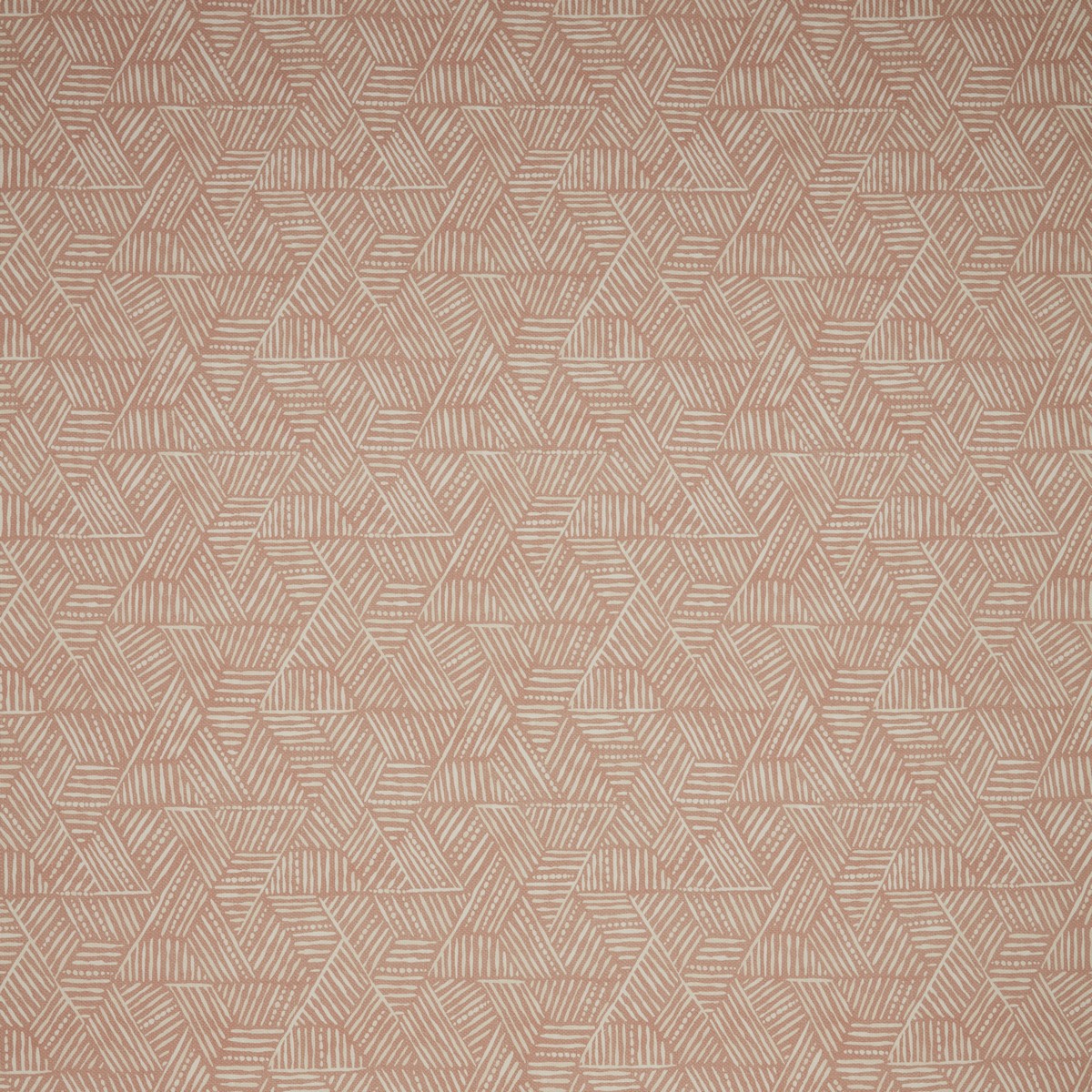 Triangulum Guava Fabric by iLiv