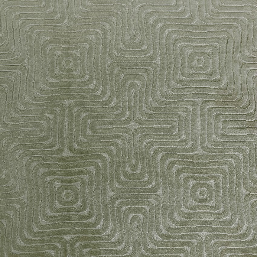 Wilson Maze Fern Fabric by Art Of The Loom