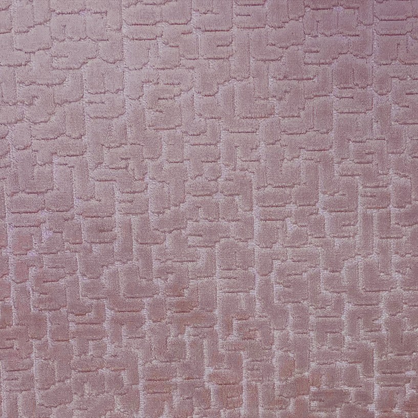 Wilson Tetris Blush Fabric by Art Of The Loom