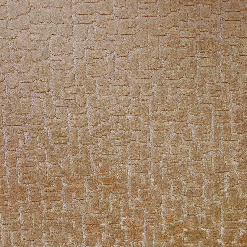 Wilson Tetris Bronze Fabric by Art Of The Loom