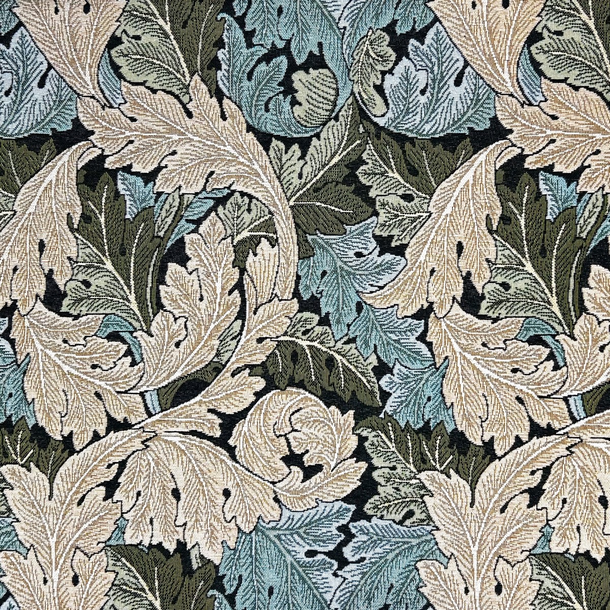 Acanthus Deep Sea Fabric by Chatham Glyn