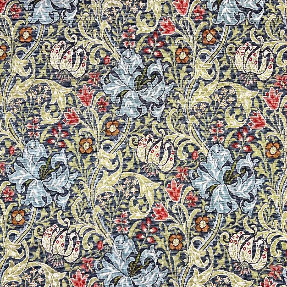 Golden Lily  Denim Fabric by Chatham Glyn