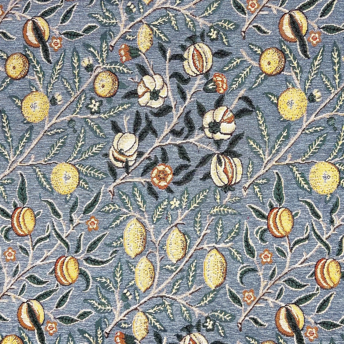 Pomegranate Azure Fabric by Chatham Glyn