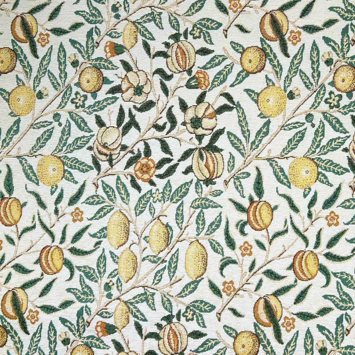 Pomegranate Natural Fabric by Chatham Glyn