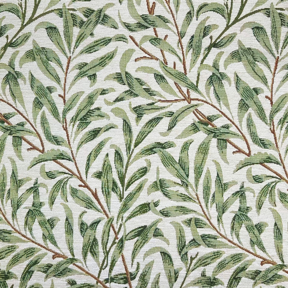 Willow Bough Leaf Green Fabric by Chatham Glyn