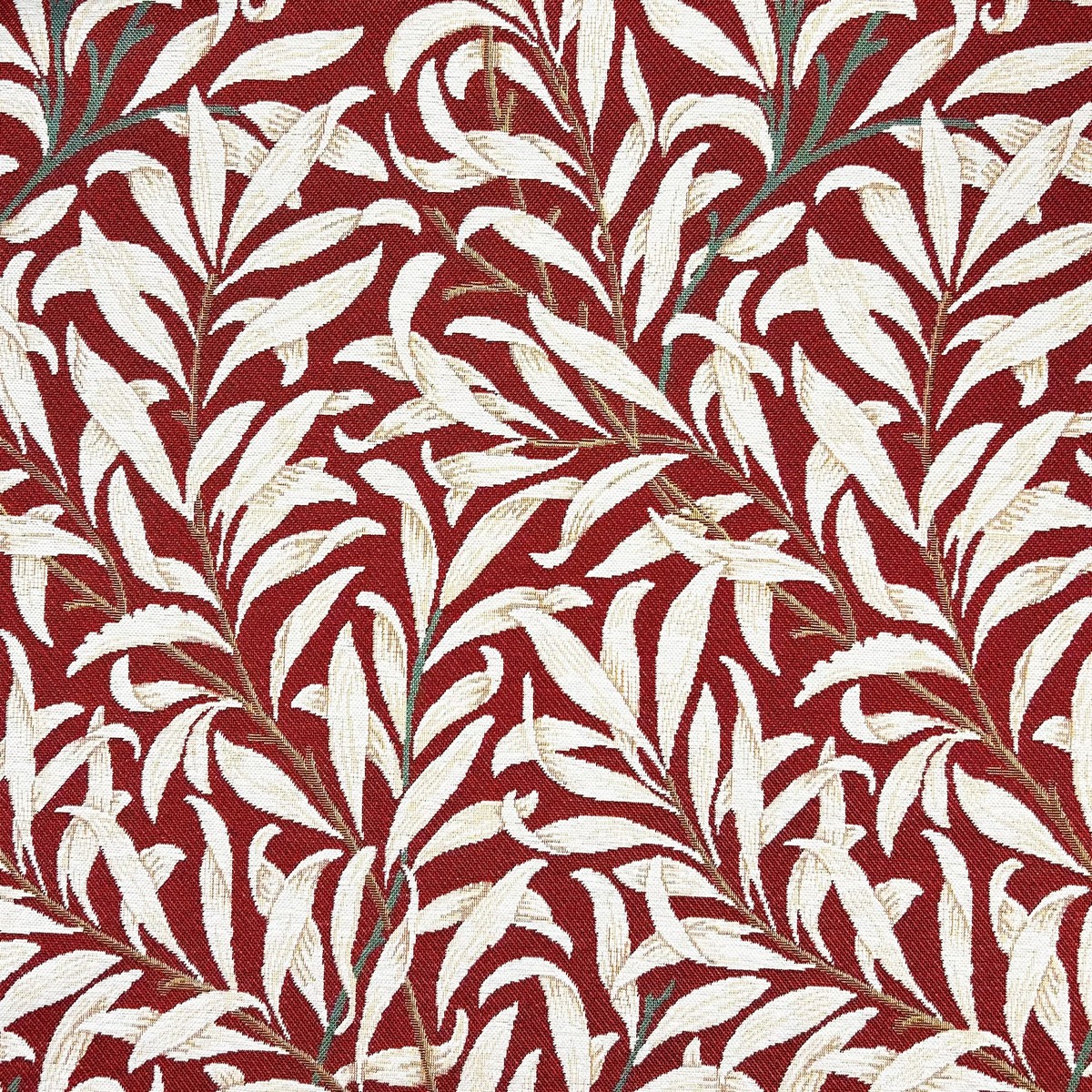 Willow Bough Red Fabric by Chatham Glyn