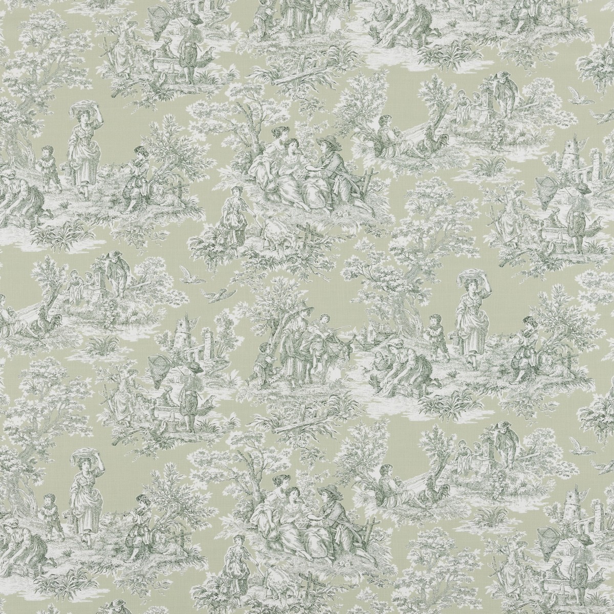 Whistledown Pear Fabric by Beaumont Textiles