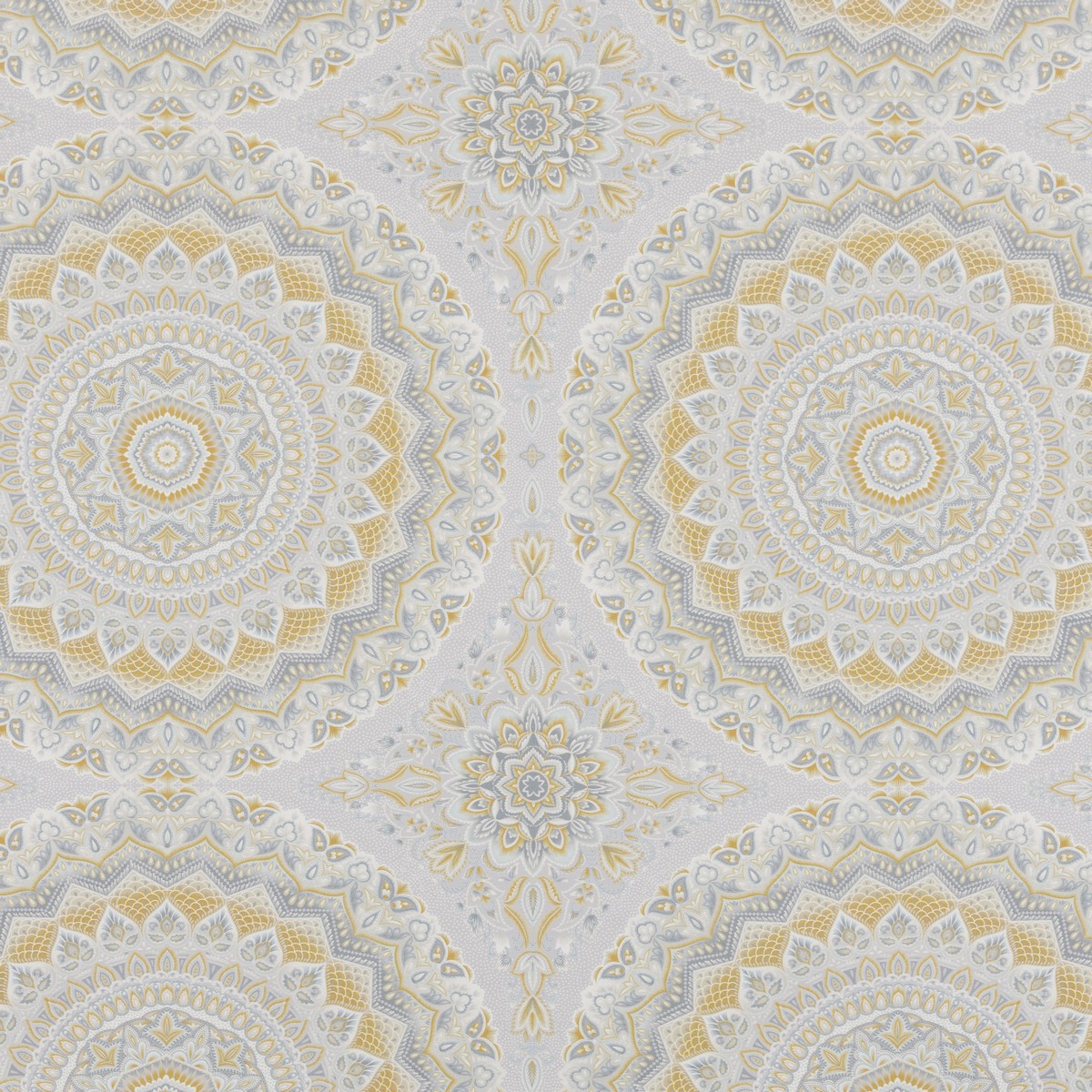 Quetta Ochre Fabric by Beaumont Textiles