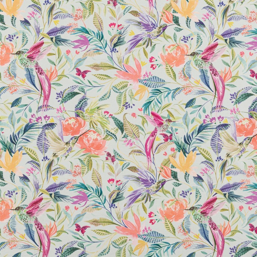 Hummingbird Tutti Frutti Fabric by Beaumont Textiles