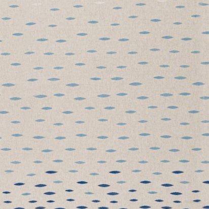 Arashi Azure Fabric by Beaumont Textiles