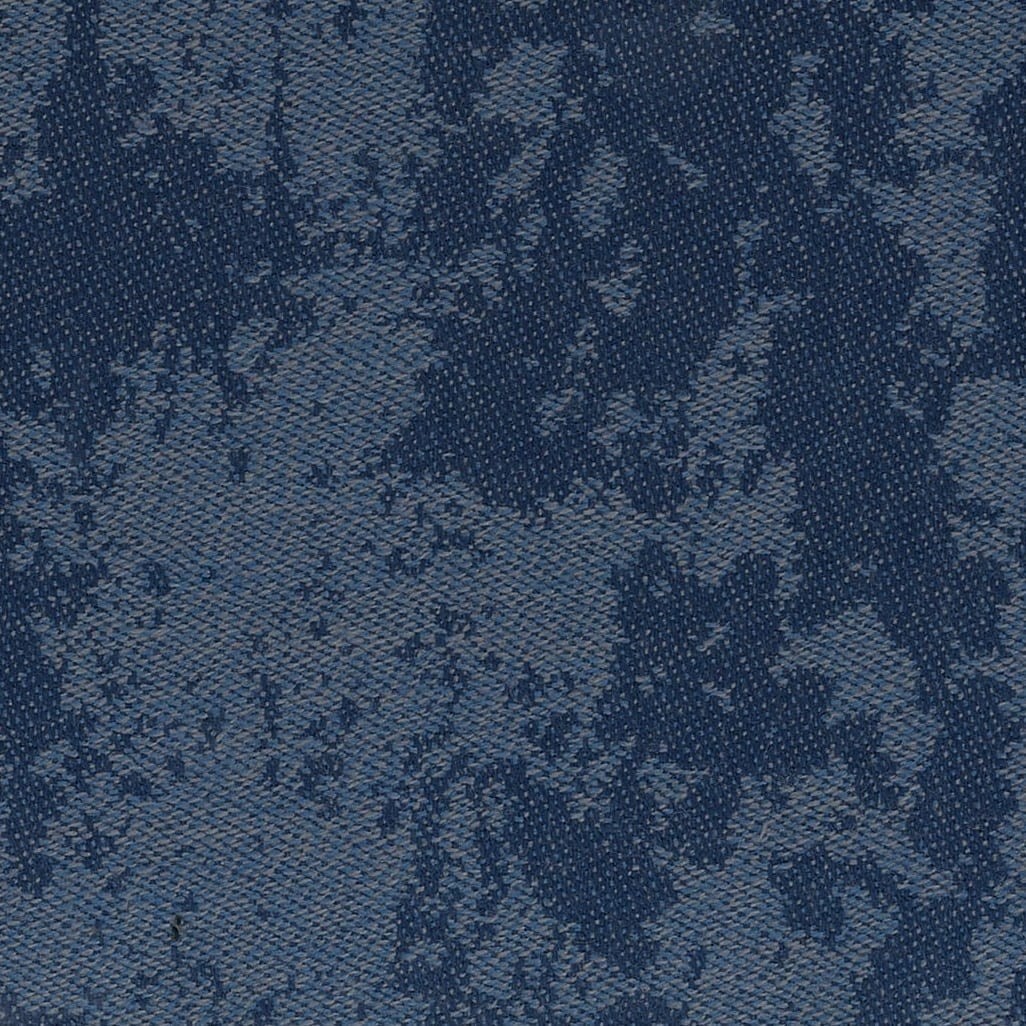 Ashton Texture Ink Blue Fabric by The Isle Mill