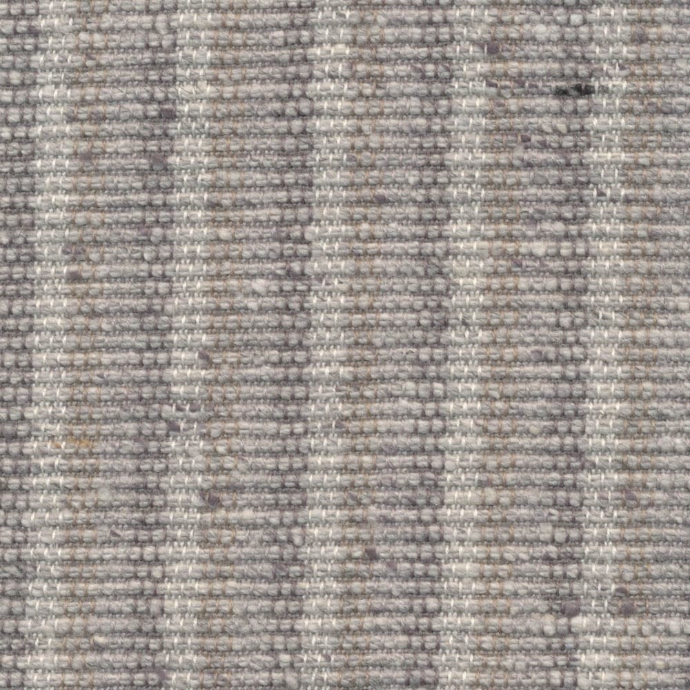 Islabank Stripe Silver Fabric by The Isle Mill