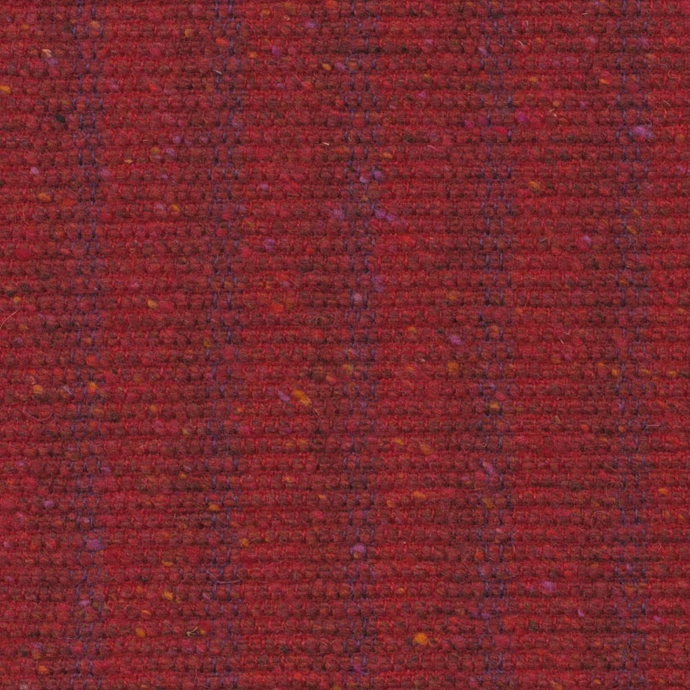 Islabank Stripe Garnet Fabric by The Isle Mill